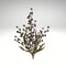 27" Purple Fall Berry Spray Stem – Artificial Wood Berries for Autumn Arrangements-65121-PU